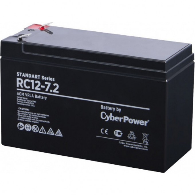 Аккумулятор CYBERPOWER RC12-7.2 RC 12-7.2