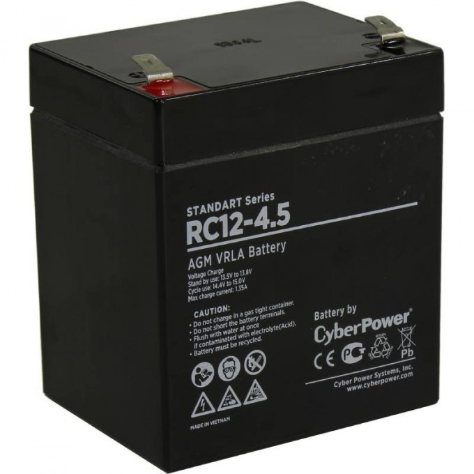 Аккумуляторная батарея CYBERPOWER RC12-4.5 RC 12-4.5