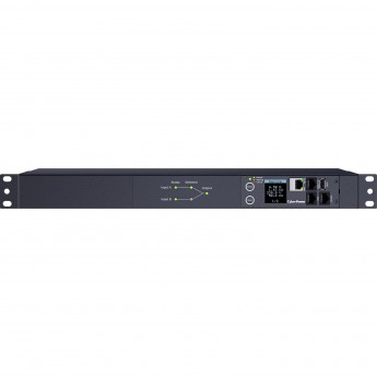 Блок распределения питания ATS CYBERPOWER PDU44004 1U type 10Amp plug IEC 320 C14 (12) IEC 320 C13