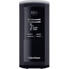 Источник бесперебойного питания UPS CYBERPOWER VP700EILCD Line-Interactive 700VA/390W USB/RS-232/RJ11/45 (6 IEC С13)